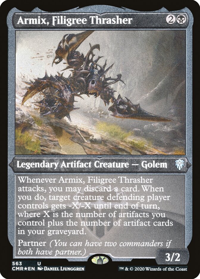 Magic the Gathering Card - Armix, Filigree Thrasher - MTG Circle