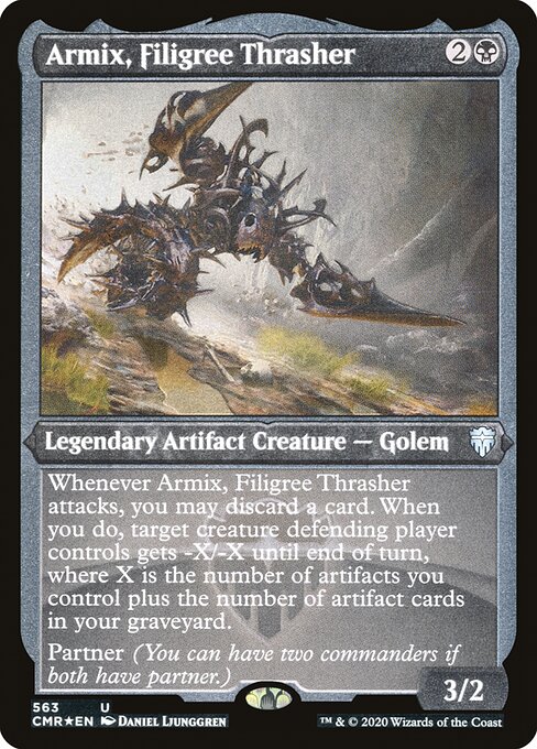Magic the Gathering Card - Armix, Filigree Thrasher - MTG Circle
