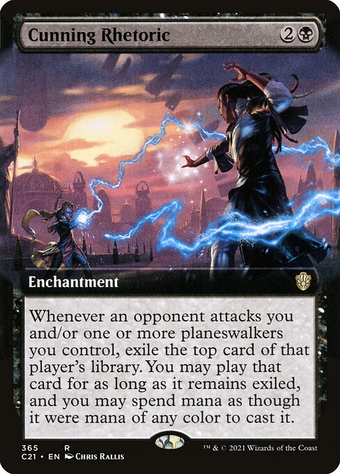 Magic the Gathering Card - Cunning Rhetoric - MTG Circle