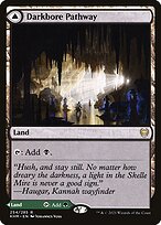 Magic the Gathering Card - Darkbore Pathway // Slitherbore Pathway - MTG Circle