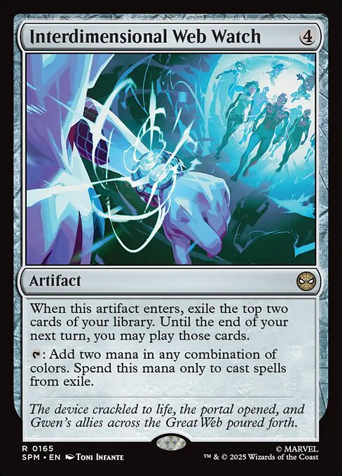 Magic the Gathering Card - Interdimensional Web Watch - MTG Circle