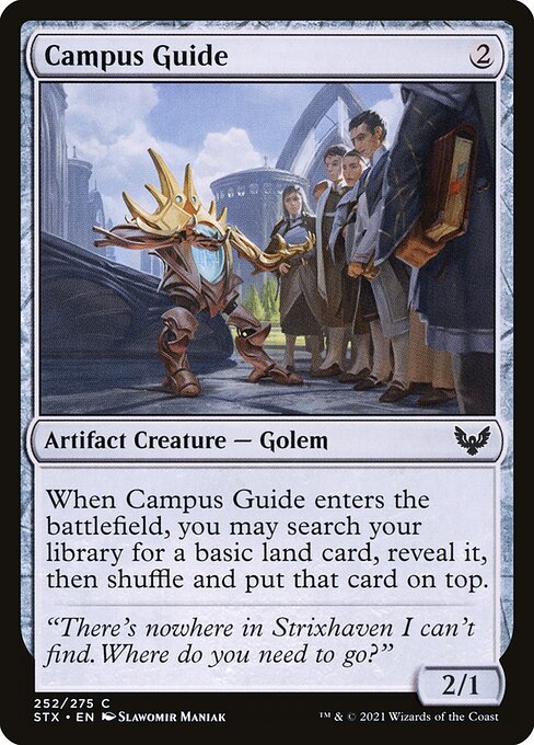 Magic the Gathering Card - Campus Guide - MTG Circle