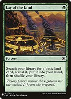 Magic the Gathering Card - Lay of the Land - MTG Circle