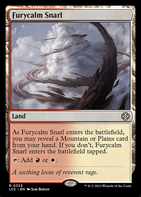 Magic the Gathering Card - Furycalm Snarl - MTG Circle