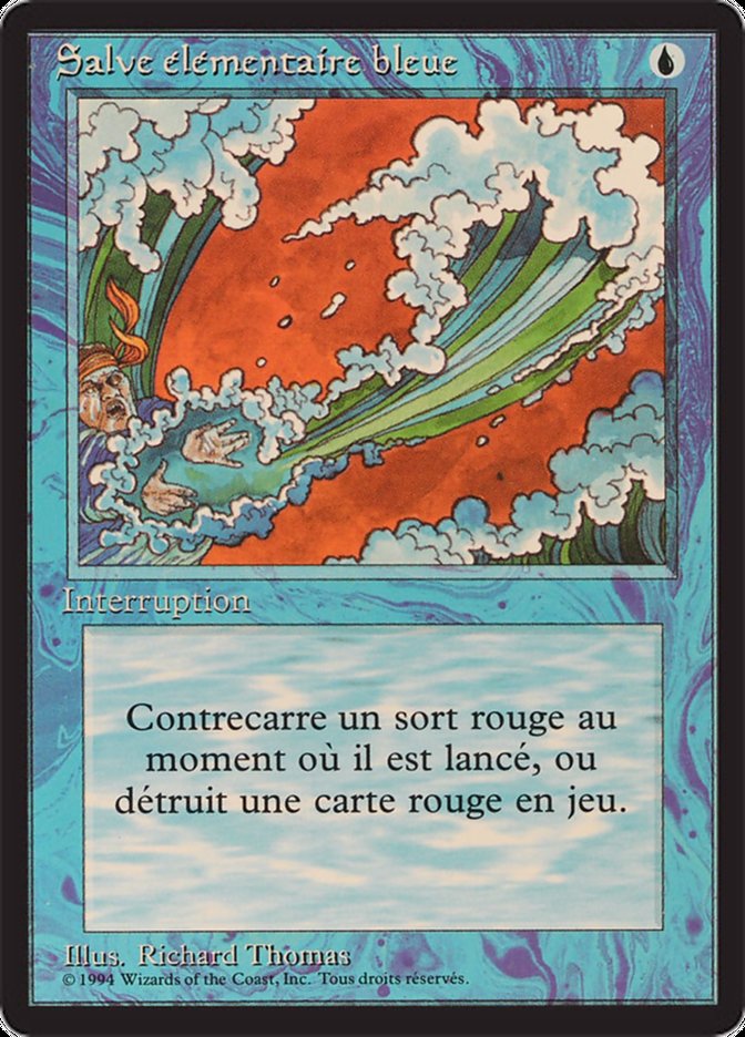 Magic the Gathering Card - Blue Elemental Blast - MTG Circle