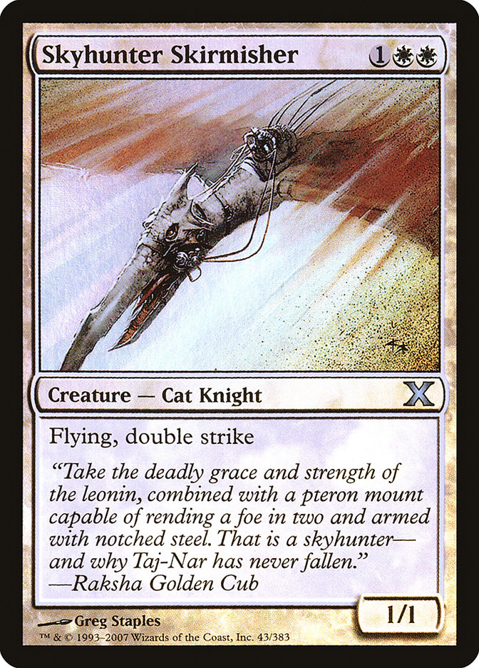 Magic the Gathering Card - Skyhunter Skirmisher - MTG Circle