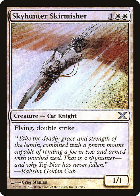 Magic the Gathering Card - Skyhunter Skirmisher - MTG Circle