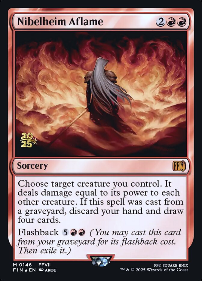 Magic the Gathering Card - Nibelheim Aflame - MTG Circle