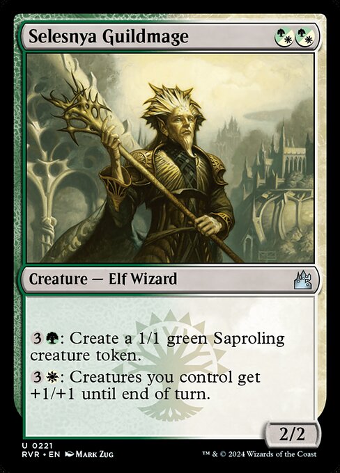Magic the Gathering Card - Selesnya Guildmage - MTG Circle