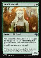 Magic the Gathering Card - Paradise Druid - MTG Circle