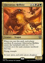 Magic the Gathering Card - Gluttonous Hellkite - MTG Circle