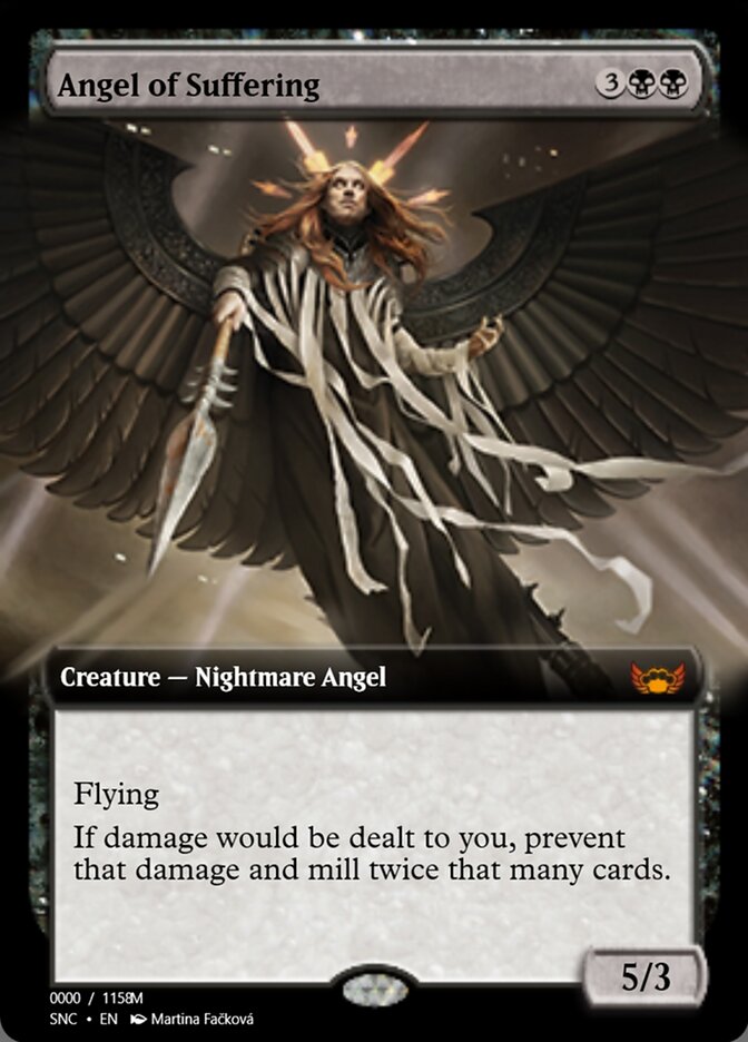 Magic the Gathering Card - Angel of Suffering - MTG Circle