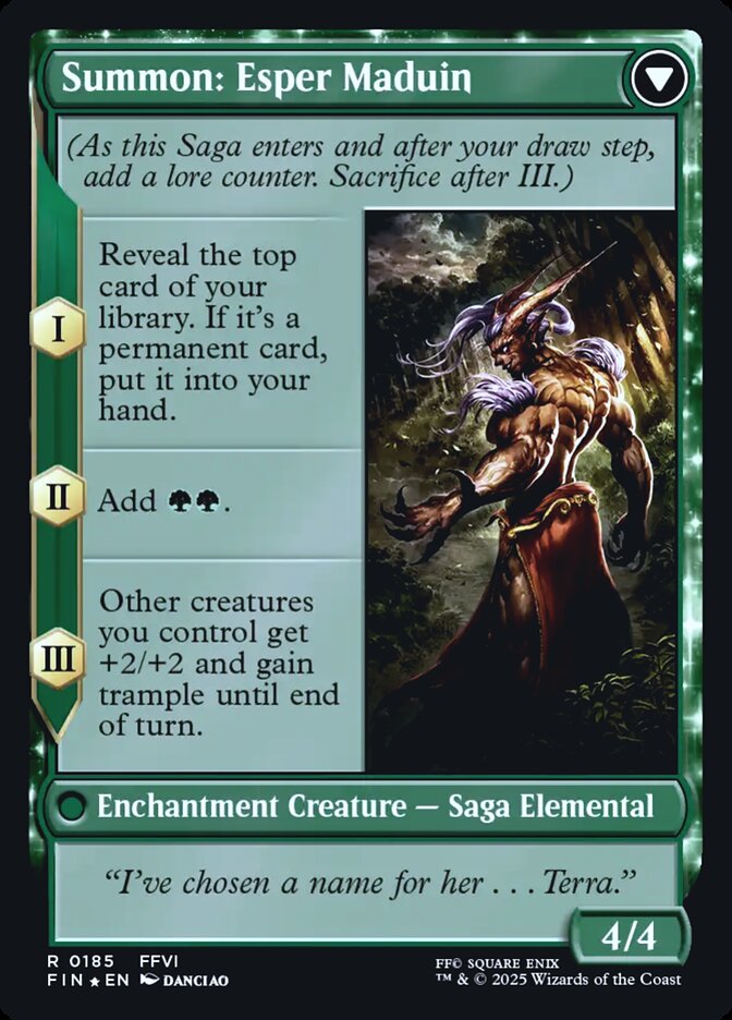 Magic the Gathering Card - Summon: Esper Maduin - MTG Circle