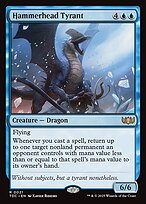 Magic the Gathering Card - Hammerhead Tyrant - MTG Circle