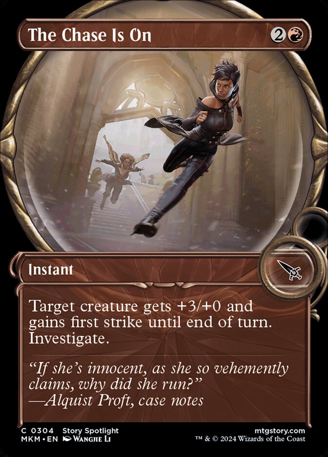 Magic the Gathering Card - The Chase Is On - MTG Circle