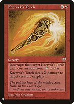Magic the Gathering Card - Kaervek's Torch - MTG Circle