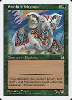 Magic the Gathering Card - Southern Elephant - MTG Circle