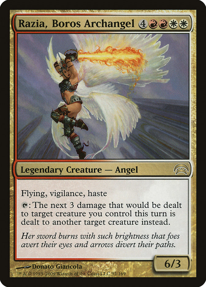 Magic the Gathering Card - Razia, Boros Archangel - MTG Circle