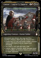Magic the Gathering Card - Caesar, Legion's Emperor - MTG Circle