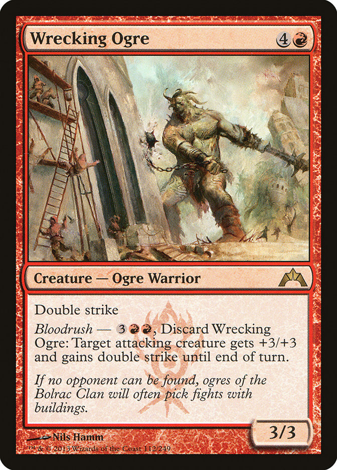 Magic the Gathering Card - Wrecking Ogre - MTG Circle