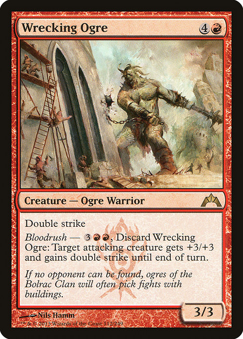 Magic the Gathering Card - Wrecking Ogre - MTG Circle