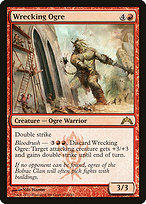 Magic the Gathering Card - Wrecking Ogre - MTG Circle