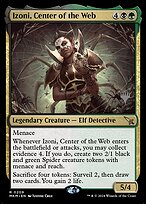 Magic the Gathering Card - Izoni, Center of the Web - MTG Circle