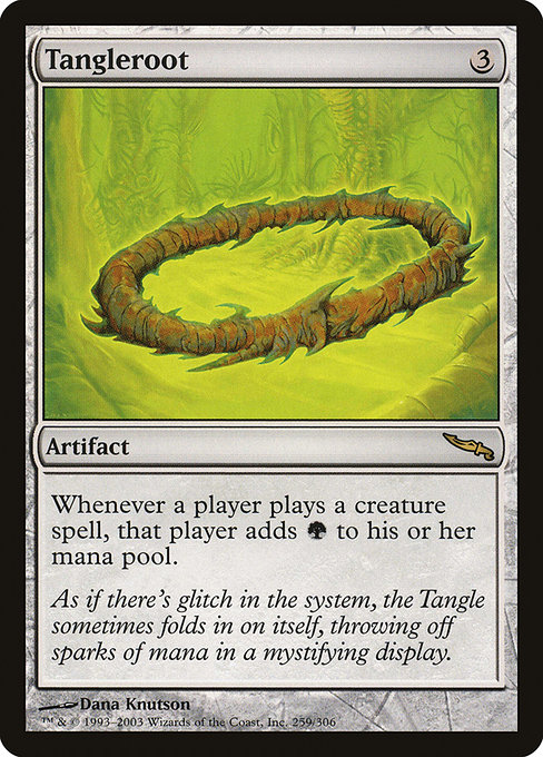 Magic the Gathering Card - Tangleroot - MTG Circle