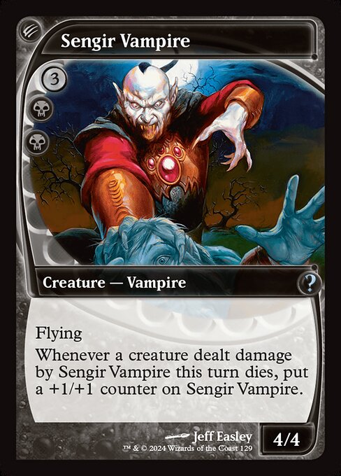 Magic the Gathering Card - Sengir Vampire - MTG Circle