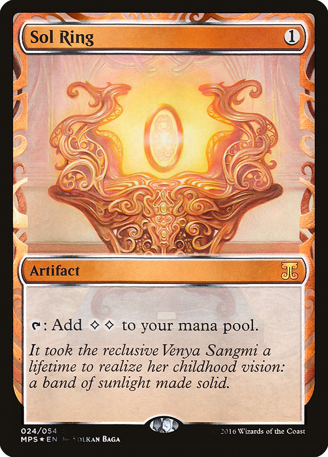 Magic the Gathering Card - Sol Ring - MTG Circle