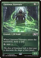 Magic the Gathering Card - Llanowar Visionary - MTG Circle