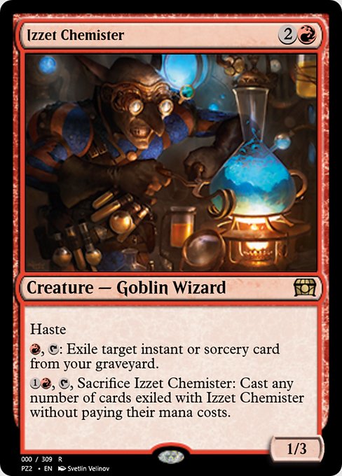 Magic the Gathering Card - Izzet Chemister - MTG Circle