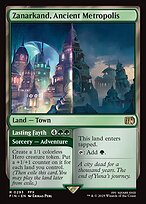 Magic the Gathering Card - Zanarkand, Ancient Metropolis // Lasting Fayth - MTG Circle