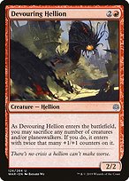 Magic the Gathering Card - Devouring Hellion - MTG Circle
