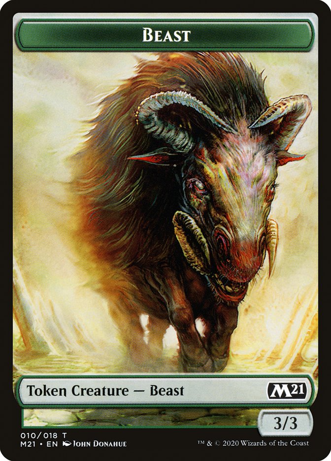 Magic the Gathering Card - Beast - MTG Circle