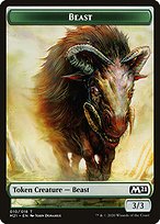 Magic the Gathering Card - Beast - MTG Circle