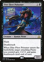 Magic the Gathering Card - Dire Fleet Poisoner - MTG Circle