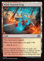 Magic the Gathering Card - Wind-Scarred Crag - MTG Circle