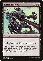 Magic the Gathering Card - Barter in Blood - MTG Circle