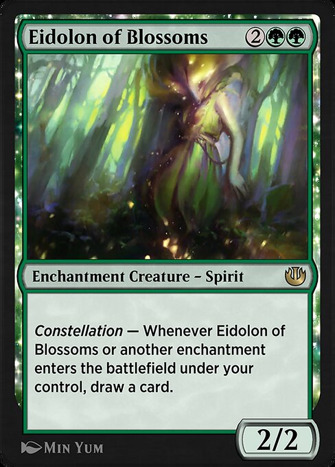 Magic the Gathering Card - Eidolon of Blossoms - MTG Circle