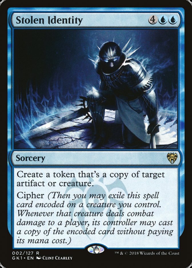 Magic the Gathering Card - Stolen Identity - MTG Circle