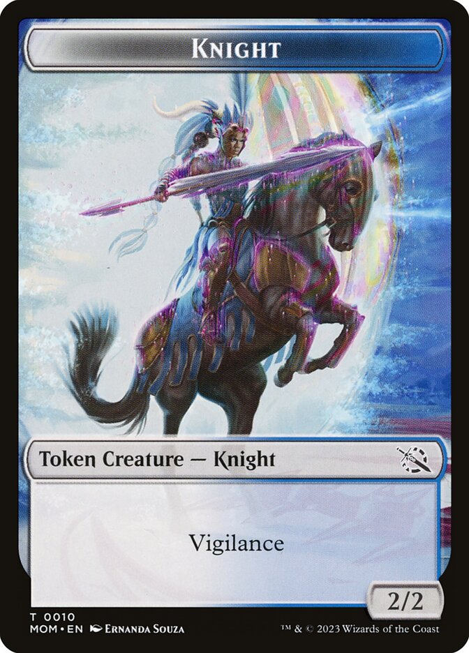 Magic the Gathering Card - Knight - MTG Circle