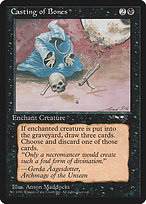 Magic the Gathering Card - Casting of Bones - MTG Circle
