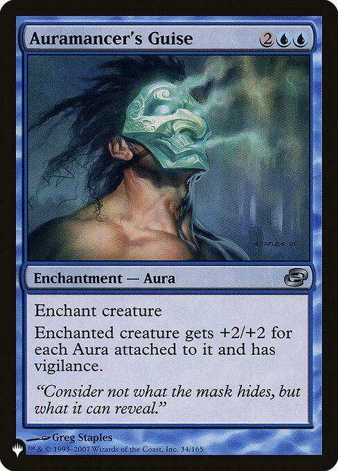 Magic the Gathering Card - Auramancer's Guise - MTG Circle