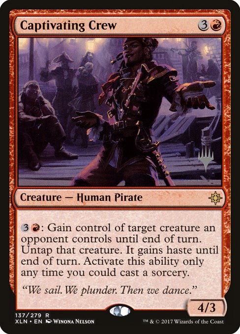 Magic the Gathering Card - Captivating Crew - MTG Circle