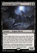 Magic the Gathering Card - Brainstealer Dragon - MTG Circle