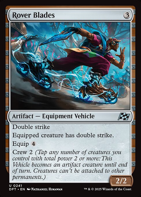 Magic the Gathering Card - Rover Blades - MTG Circle