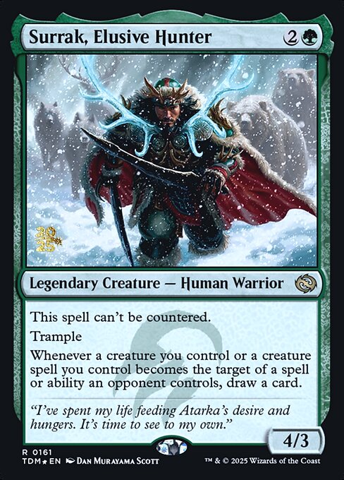 Magic the Gathering Card - Surrak, Elusive Hunter - MTG Circle