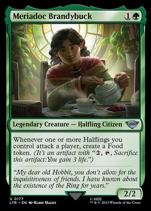 Magic the Gathering Card - Meriadoc Brandybuck - MTG Circle