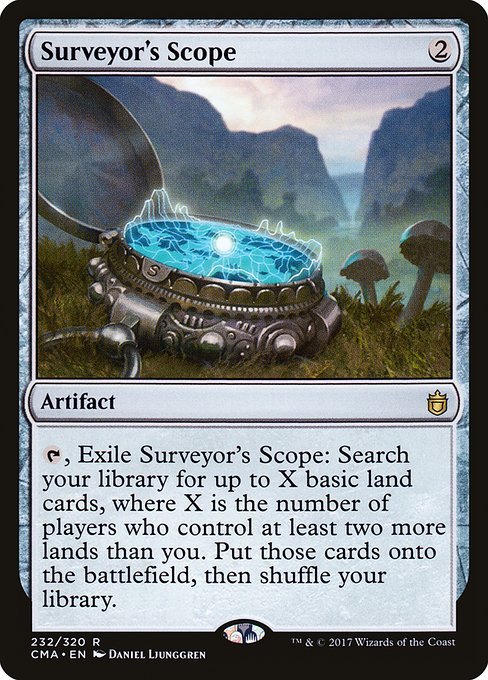 Magic the Gathering Card - Surveyor's Scope - MTG Circle